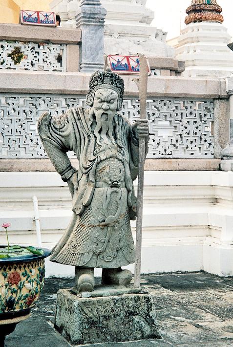 Image of statue at the Grand Palace, Bangkok, Thailand Image of statue at the Grand Palace, Bangkok, Thailand