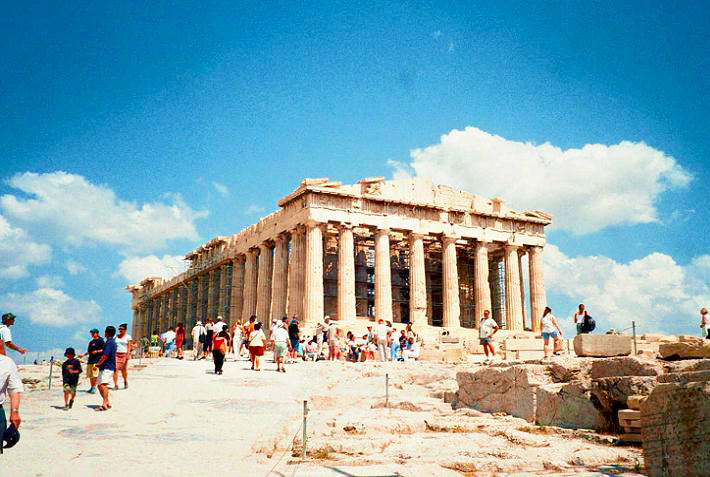 Image of the Parthenon, Acropolis, Athens, Greece
