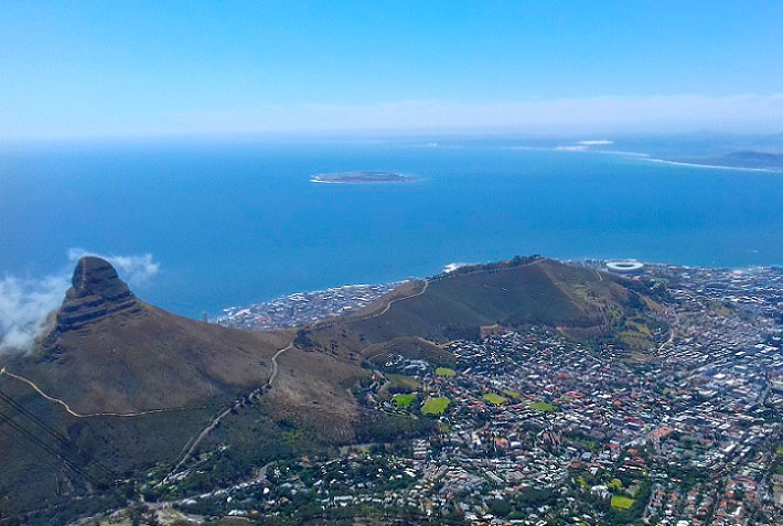 Image of the Cape Town City Bowl