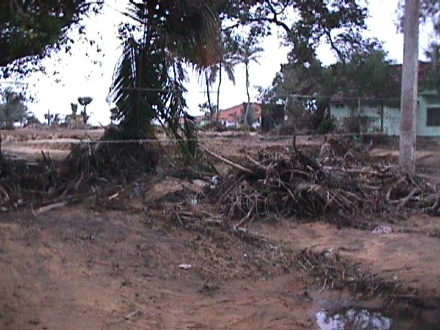 Tsunami devastation at Pothuwil