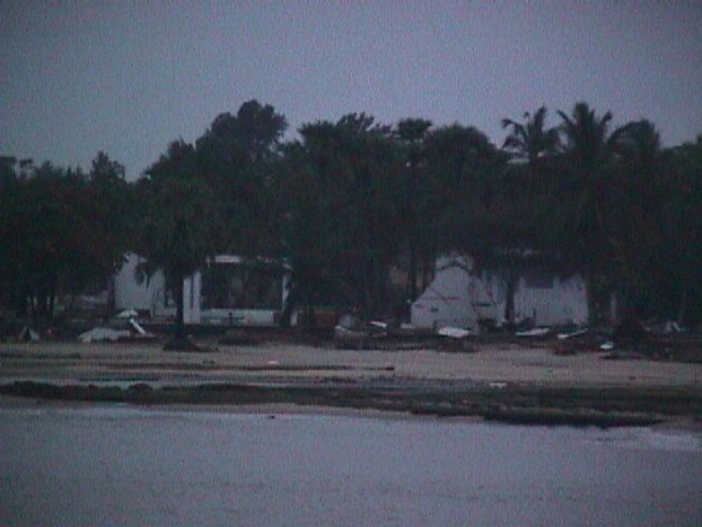 Tsunami devastation at Pothuwil - other side of the bridge