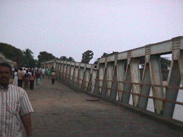 Tsunami devastation at Pothuwil - Broken Arugam Bay Bridge