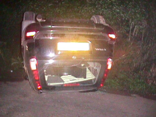 One of our vehicle got accident on our way to Matara