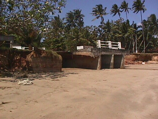 Tsunami devastationat Weligama