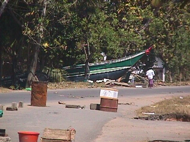 Tsunami devastationat Weligama