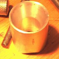 This baby and a length of studding will fit the bushes in damper ends.