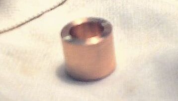 I suppose sintered bronze would be better but you use what you have.