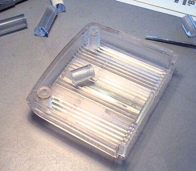 Tap them before you fit them - or you will just snap them again. Gently on the melted out ones.