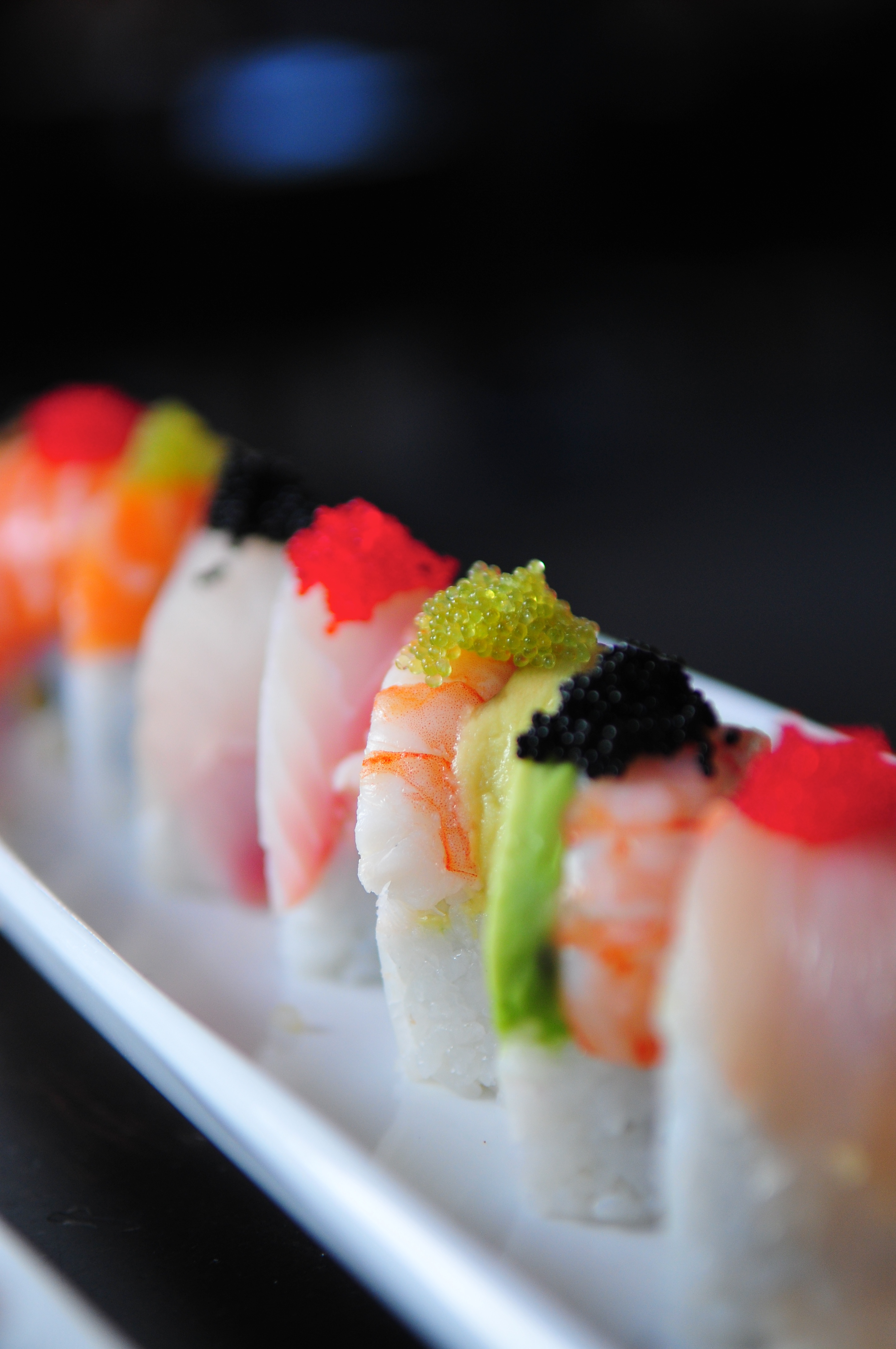 assorted sushi