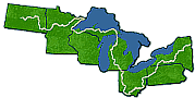 North Country Trail--seven state map