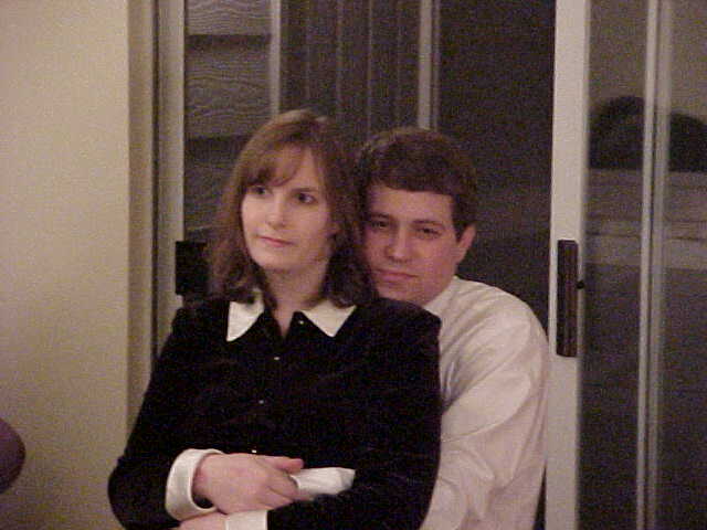 Picture of Chad and Melissa taken at our engagement party December 1999