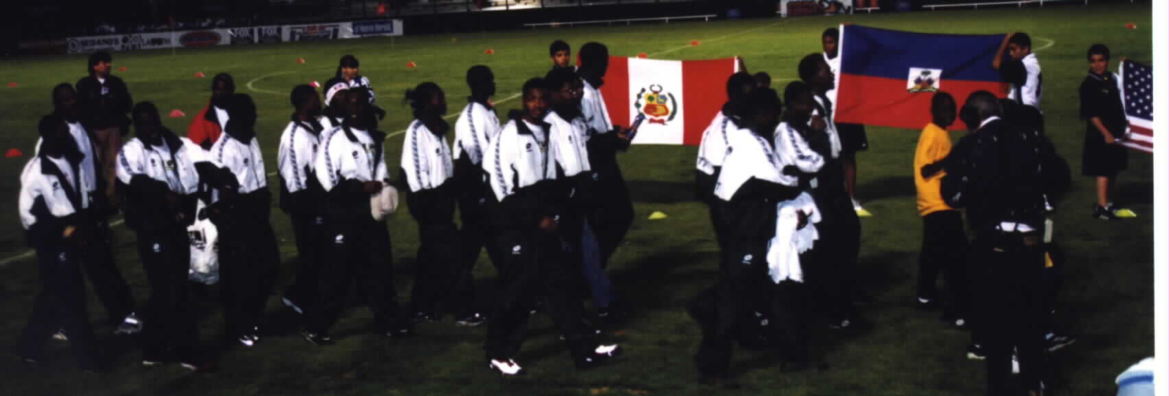 (Second Haitian team, Union Haiti F.C. in group A of Copa Latina 2000 (Hialeah, Florida))Picture courtesy of Noe Dorestant... Give credit where credit is due.