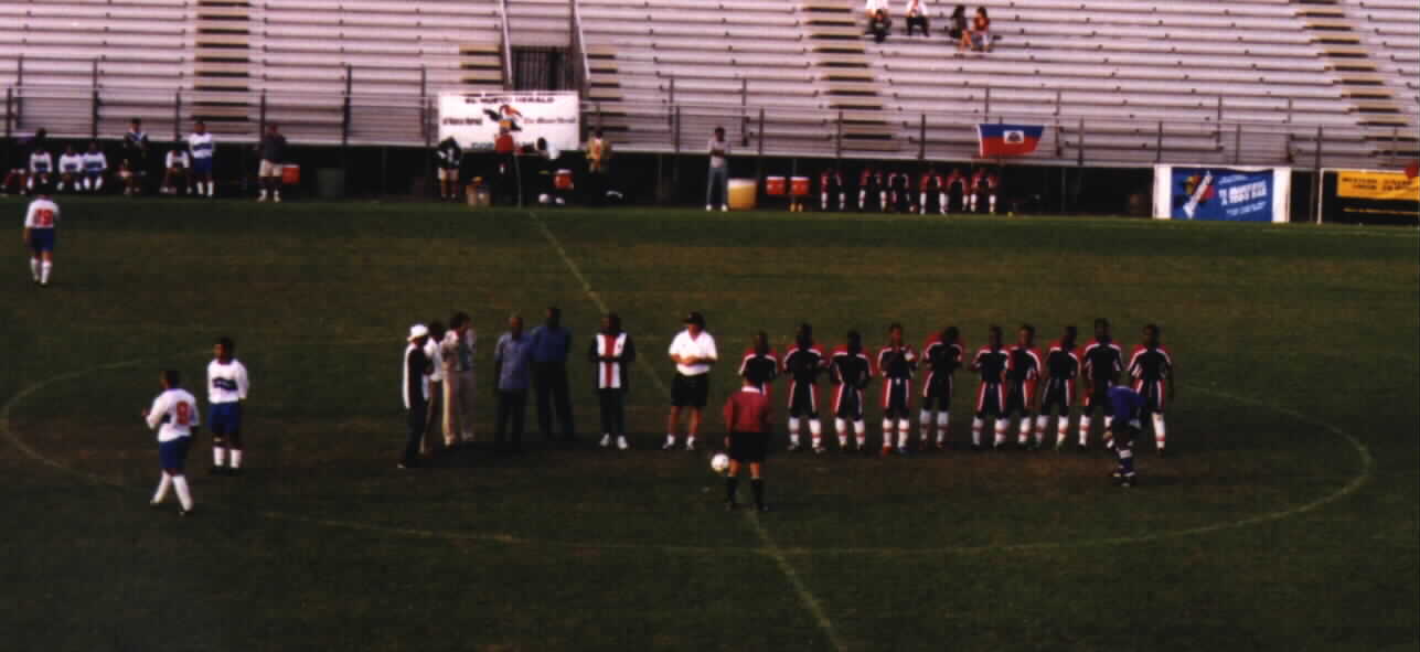 Haitian team VS Chili)Picture courtesy of Noe Dorestant... Give credit where credit is due.
