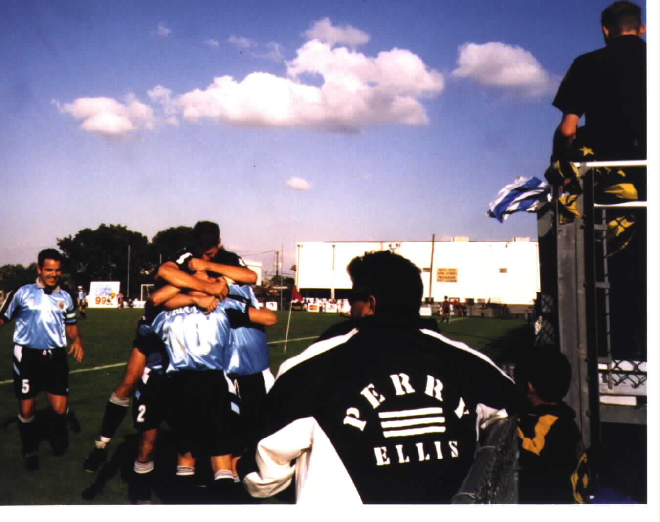 (Happy Uruguayan players)Picture was taken by Noe Dorestant... Give credit where credit is due.