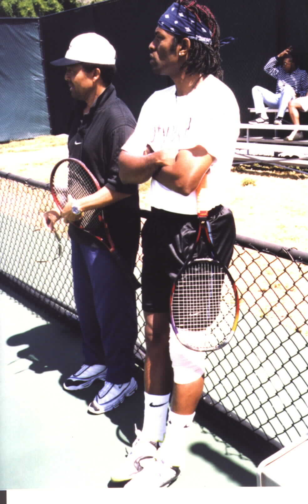 (Ronald and coach Victor)Picture taken by Noe Dorestant... Give credit where credit is due.