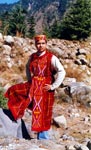 Nirav in Himachali  Dress