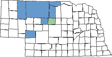 California Darner map