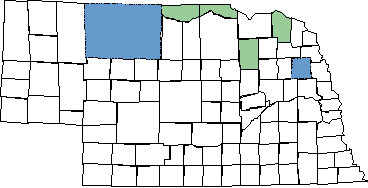 Horned Clubtail map