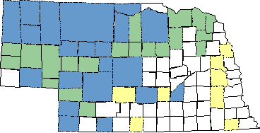 Tule Bluet map