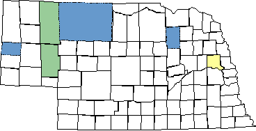 Northern Bluet map