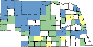 Variegated Meadowhawk map