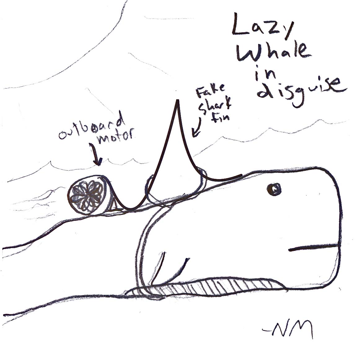 Lazy Whale in disguise