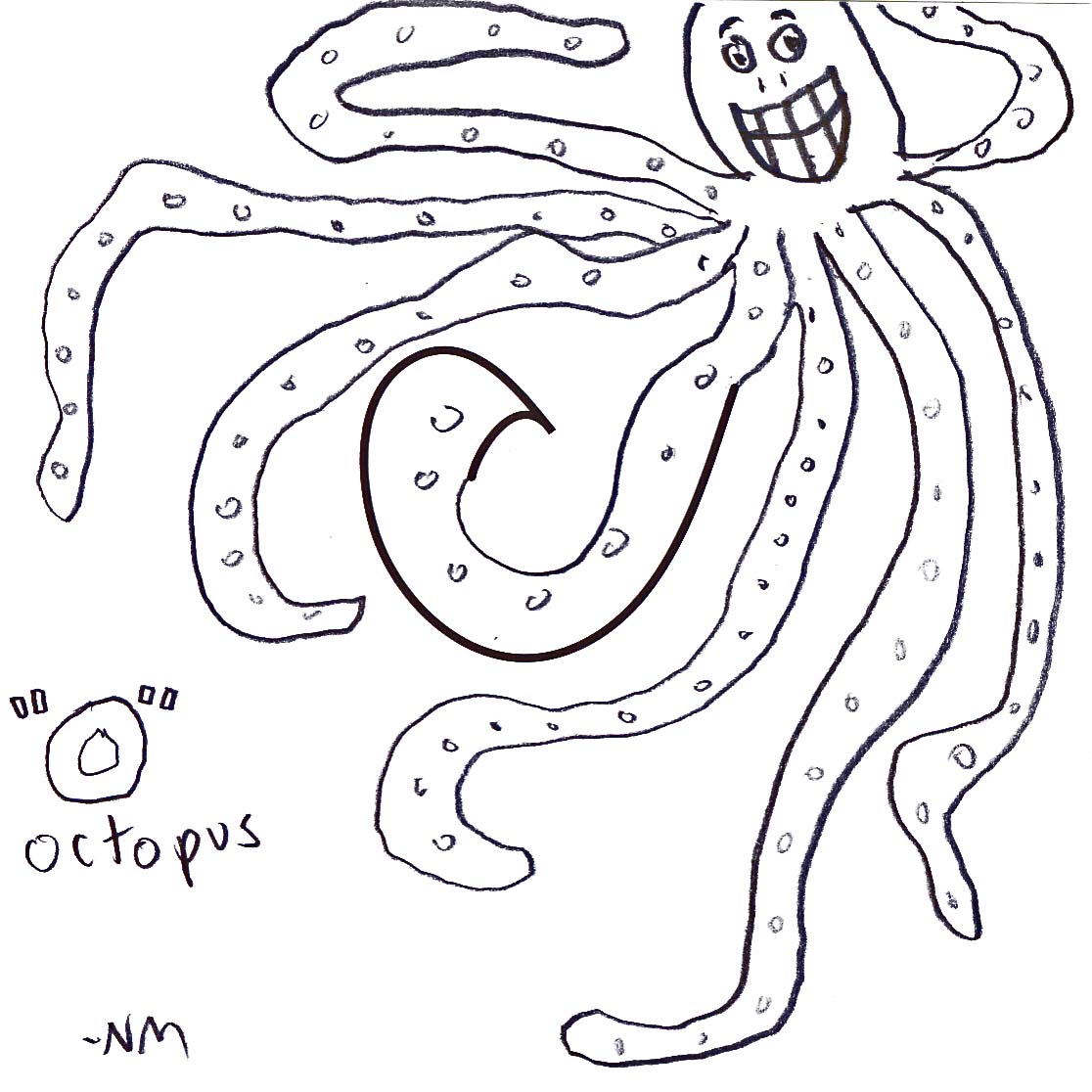 "O" Octopus