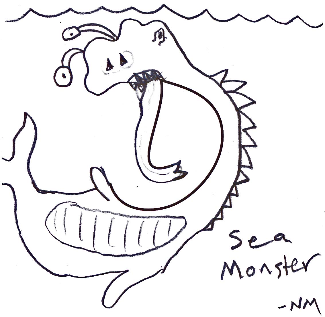 SEA monster