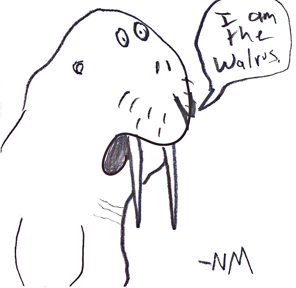 I am the walrus