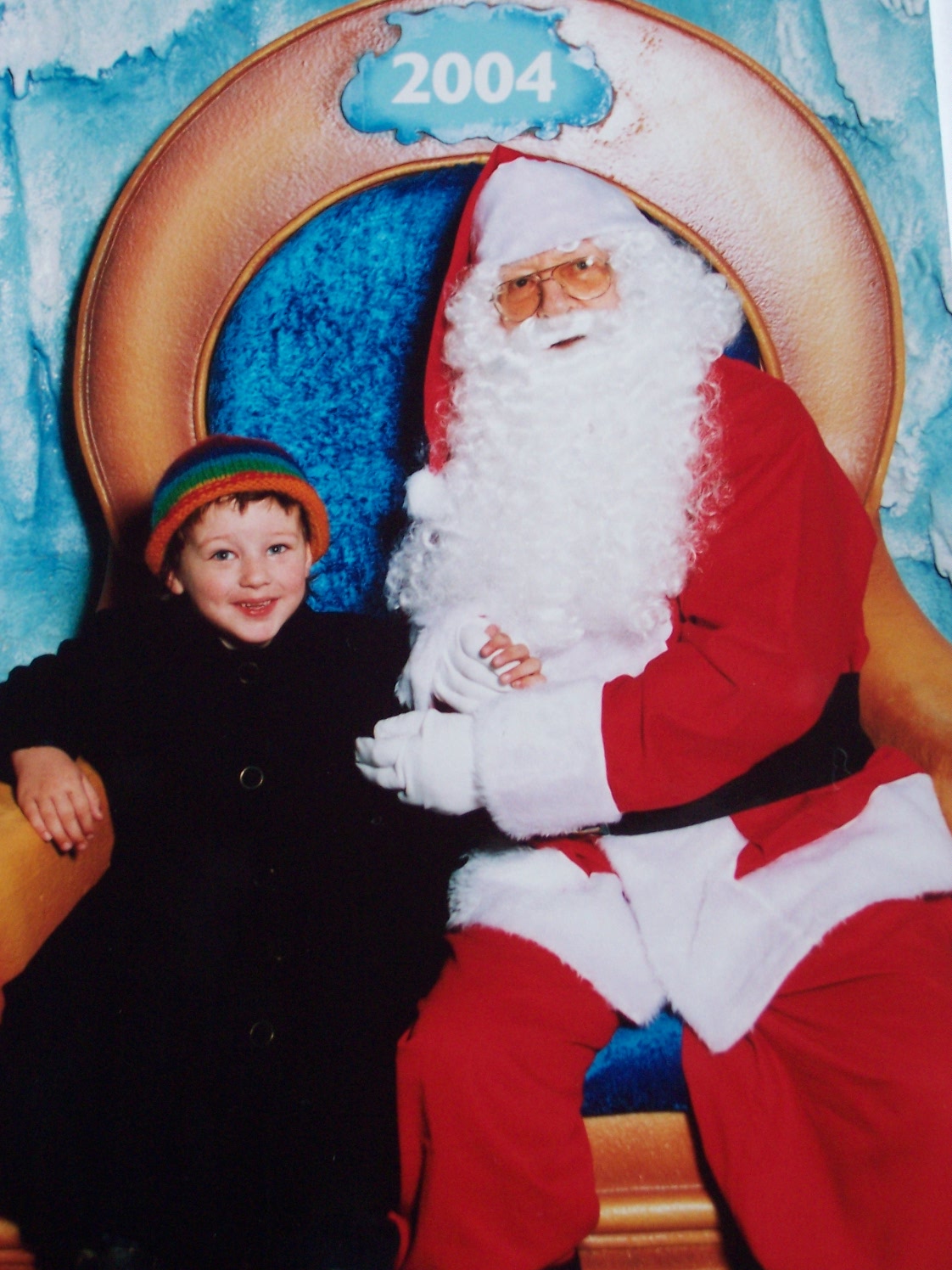 William with Santa