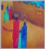 Title, Harer Impression,  Size, 50 x40 C.m,  Media- Oil on canvas,  Year 2004