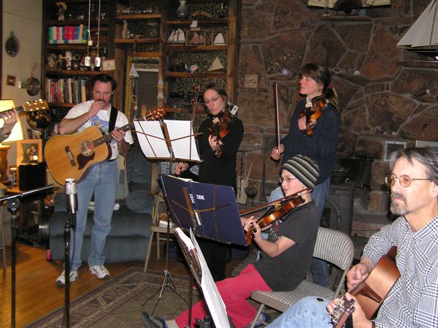 musicians jamming