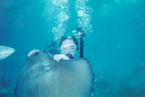 Jeff with Stingray