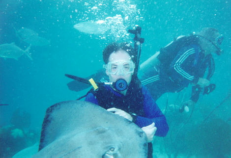 Jeff and a Stingray