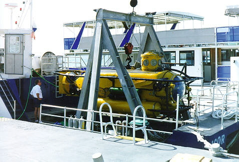 Sub docked