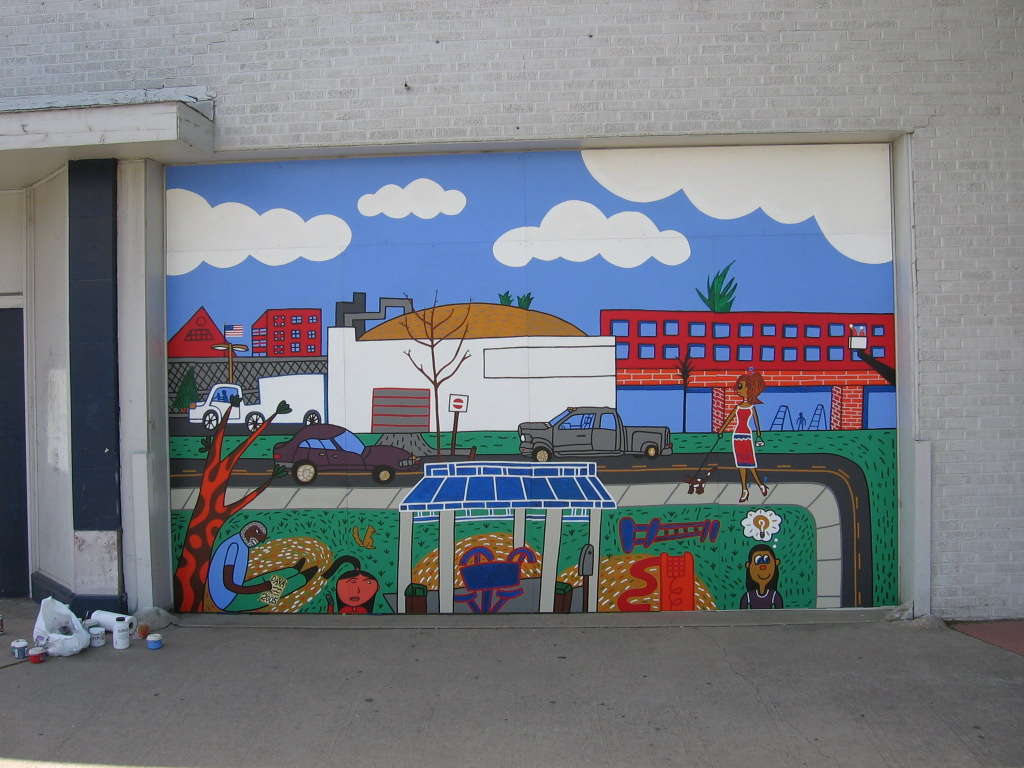 Just one of the mural sections.