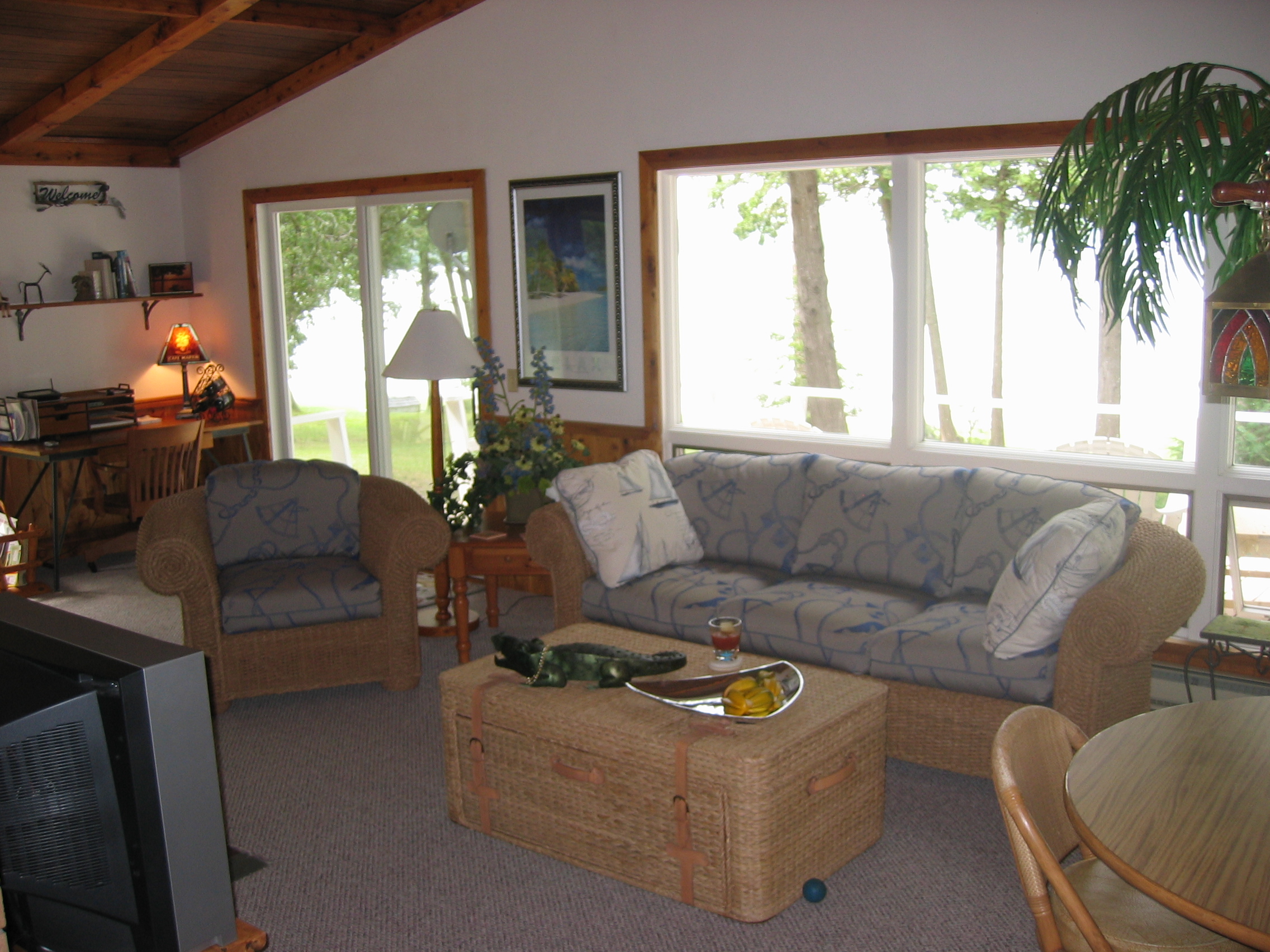The living area