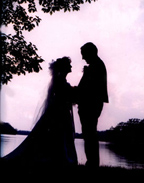 couple in the sunset