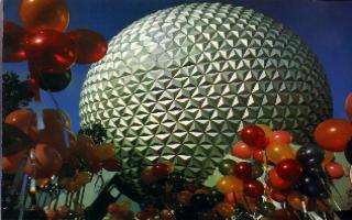 Silver-geosphere-of-Spaceship-Earth