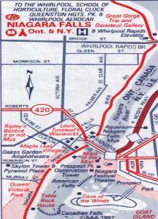 niagara,falls,Map
