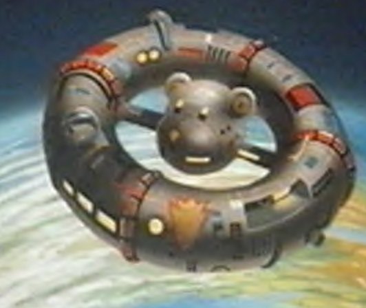 SuperTed's space station, putting Deep Space Nine to shame.