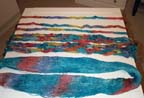 Turquoise warp