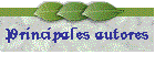 Principales autores