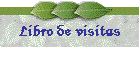 Libro de visitas