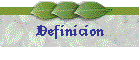 Definicion