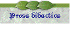 Prosa didactica