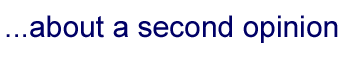 Page Title:...about second opinions