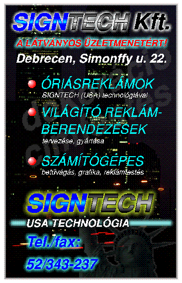 SIGNTECH kft., Debrecen