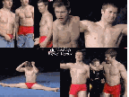 Those little red shorts make a return . . .