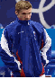 With his head in his jacket - how cute =) (Sydney)